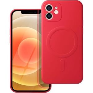 OEM Futerał SILICONE MAG COVER kompatybilny z MagSafe do IPHONE 12 czerwony 14242703 5903396162503