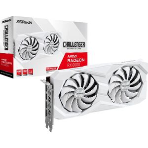 Karta graficzna ASRock Radeon RX 6600 Challenger White 8GB GDDR6 (RX6600 CLW 8G)