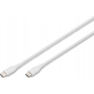 Kabel USB Digitus Digitus USB-C 2.0 (ST-ST) 2m Ladekabel Silikon 60W Weiß