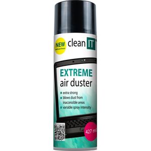 Clean it CLEAN IT Stlačený vzduch EXTREME 500g, NEHOŘLAVÝ