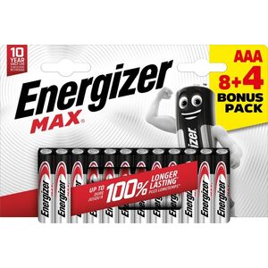 Energizer Energizer LR03/12 Max AAA 8+4 zdarma