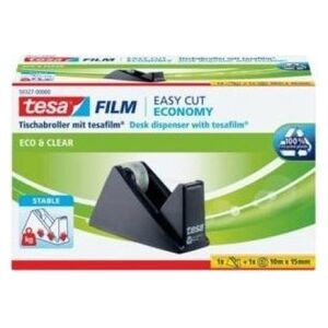 Tesa tesafilm Sparpack Abroller + tesafilm eco&clear 1 Rolle 6549241 4042448361547