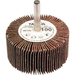 Yato Ściernica listkowa trzpieniowa P120 60 x 30 x 6mm YT-83365 3062879 5906083833656