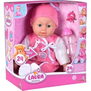 Simba Lalka Laura gaworząca 38cm Simba 12423567 4006592082697