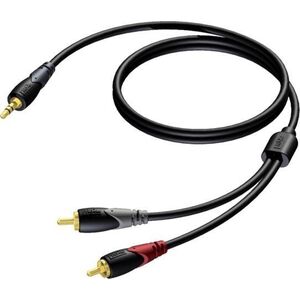 Kabel Procab PROCAB CLA711/20 3,5 mm Jack męski stereo - 2 x RCA/Cinch męski 20 m 13332325 5414795018471