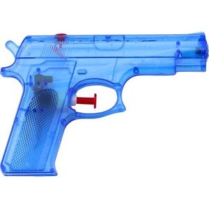LeanToys Pistolet Na Wodę Mały Plastikowy Niebieski 15 cm x 10,5 cm LEAN TOYS 14398830 5905991031895