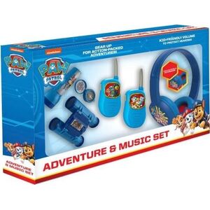 Ekids Psi Patrol Zestaw przygoda 5w1: latarka, kompas, lornetka, walkie talkie, słuchawki PW-V302