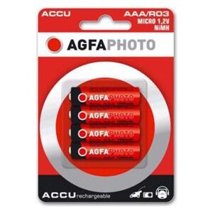 Agfa Bateria AAA / R03 1000mAh 4 szt. 252240 4250175802756