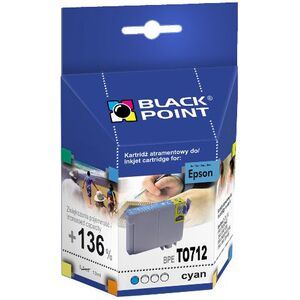 Tusz Black Point tusz BPET0712 / T0712 (cyan) 270181 5907625611916