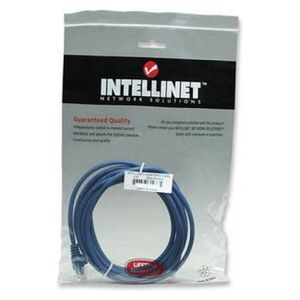 Intellinet Network Solutions Patch kabel Cat6 UTP 1m niebieski (342575) 431891 766623342575