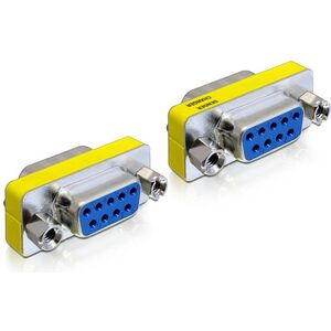 Delock DB-9 - DB-9, Żółty (65008) 568014 4043619650088