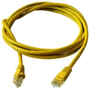 Art Patch cord 0,5m żółty UTP 5e (KABSI PATCH ART AL-OEM-299Y) 640604 5901812018182