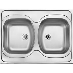 Zlewozmywak Deante Tango ZM6_3200 Stal dekor, głębokość komory 130 cm 692260 5907650845836