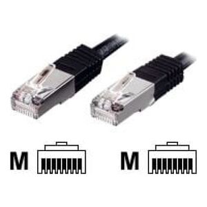 Equip Patchcord crossover C5e, SF/UTP, 3m, czarny (705912) 750802 4015867214657