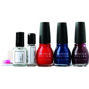 Rio Zestaw do pielęgnacji paznokci Crackle Nails Party (RIO NCRP) 754558 5019487083913