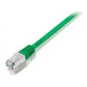 Equip Patchcord, S/FTP, Cat6A, PIMF, HF, 15m, zielony (605648) 792467 4015867152607