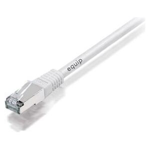 Equip Patchcord, S/FTP, Cat6A, PIMF, HF, 2m, biały (605611) 792458 4015867136300