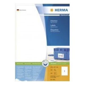 Herma Etykiety Premium A4, białe, papier mat, 200 szt. (4631) 824743 4008705046312
