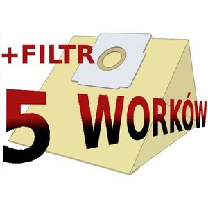 Worek do odkurzacza Zelmer Papierowy 321+Filtr 828629 5905857140556