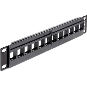 Delock Patch Panel 12 portów - 43259 806037 4043619432592