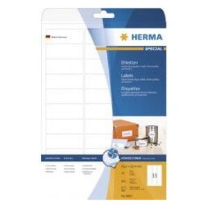 Herma Etykiety samoprzylepne papier biały mat, 825 szt. (8837) 824742 4008705088374