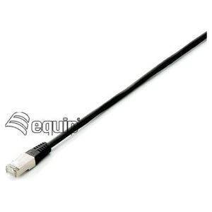 Equip Patchcord Cat6a, S/FTP, 1m, czarny (605690) 860425 4015867163252