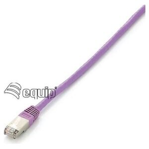 Equip Patchcord Cat6, S/FTP, 10m, fioletowy (605556) 860391 4015867162941