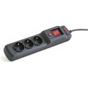 Listwa zasilająca Armac Multi M3 przeciwprzepięciowa 3 gniazda 4.5 m czarna (M3/45/CZ) 922984 5904722193192