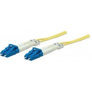Intellinet Network Solutions Kabel światłowodowy LC - LC 1m Żółty (516785) 1009258 766623516785