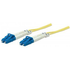 Intellinet Network Solutions Kabel światłowodowy LC - LC 3m Żółty (471893) 1009262 766623471893