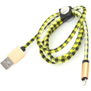 Kabel USB Platinet USB-A - Lightning 1 m Żółty (PUCLCIP1Y) 1064976 5907595433266
