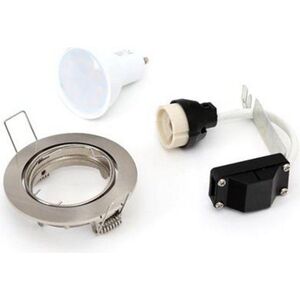Omega LED Spotlight Holder Round Nickel 1064983 5907595434911