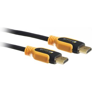 Kabel Libox HDMI - HDMI 1.5m żółty (LB0056-1,5) 1073391 5901811402203