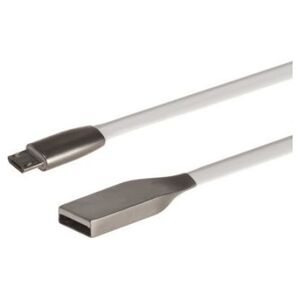 Kabel USB Maclean USB-A - microUSB 1 m Biały (MCTV-833W) 1132836 5902211104384