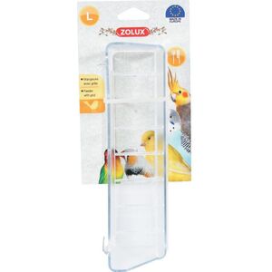 Zolux Karmidełko plastikowe z kratką L 1214783 3336021343411