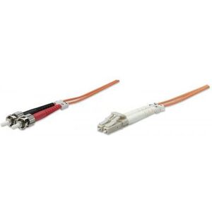 Intellinet Network Solutions kabel swiatłowodowy Duplex LC/ST, 62.5/125 µm, 1m (471305) 1338374 766623471305