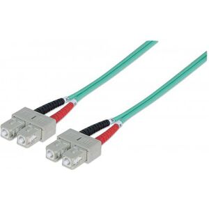 Intellinet Network Solutions Patchcord światłowodowy SC/SC, 50/125 µm, OM3, 5m (750844) 1338384 766623750844