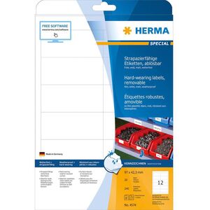 Herma Etykiety foliowe 97x42,3mm (4574) 1349646 4008705045742