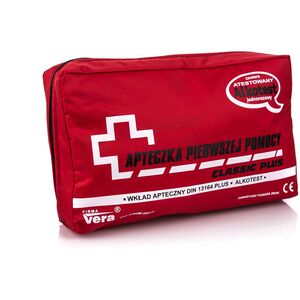 Vera Apteczka samochodowa z alkotestem Classic Plus 1603755 5903292661018