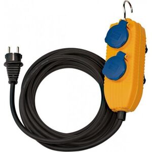 Listwa zasilająca Brennenstuhl Verlängerungskabel Brennenstuhl 5m Powerblock IP54 schwarz - 1169200010 1637638 4007123647750