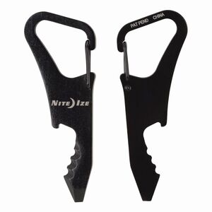 Breloczek Nite Ize Micro tool ClipKey stal nierdzewna czarny (KMTCK-01-R3) 1682677 94664034945