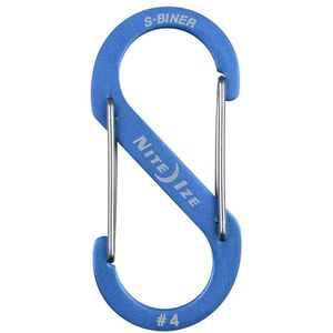 Nite Ize Karabińczyk S-Biner Dual #4 aluminium niebieski (SBA4-03-R6) 1682989 94664041967