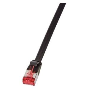 LogiLink Patchcord płaski U/FTP Cat6, 2m, czarny (CF2053S) 1716286 4052792039191