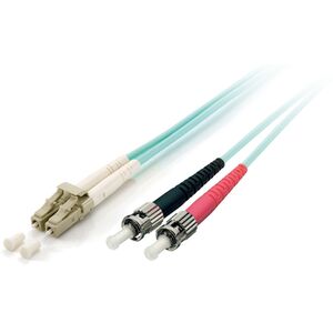 Equip Patchcord światłowodowy LC - ST Multimode Duplex OM3, 3m (255213) 1724672 4015867166802