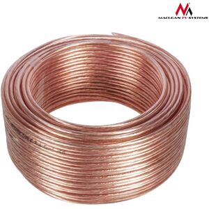 Przewód Maclean Kabel głośnikowy 25m 2*1.5mm2 / 48*0.20CCA 3,5*7,0mm (MCTV-510) 1774828 5902211108337