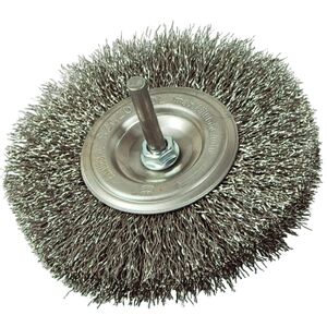 Szczotpol Szczotka tarczowa z trzpieniem 6mm śr. 100mm A40 3010026 5903792240041