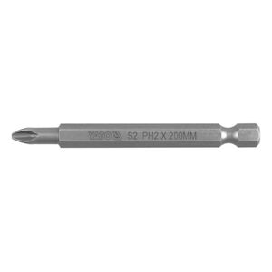 Yato Końcówka wkrętakowa krzyżowa Ph2x200mm S2 1/4 YT-0487 3023696 5906083904875