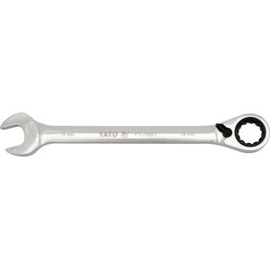 Yato Klucz płasko-oczkowy z grzechotką 19mm (YT-1662) 3033587 5906083916625