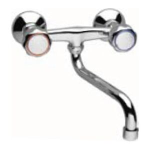 Bateria kuchenna Ferro Standard ścienna chrom (BST5) 3051433 5901095604669