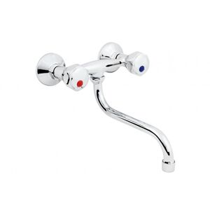 Bateria kuchenna Hydroland Standard ścienna chrom (B104) 3076731 5900238565133